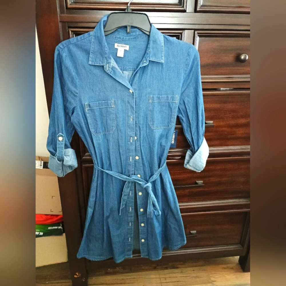 Denim Shirt dress